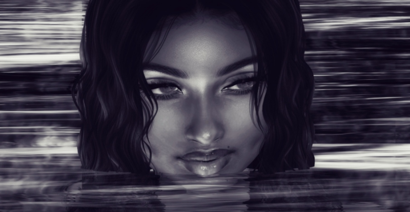 Lady Of The Water #2 - Framed