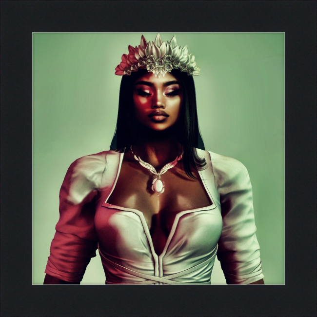 Crowned Love - Framed