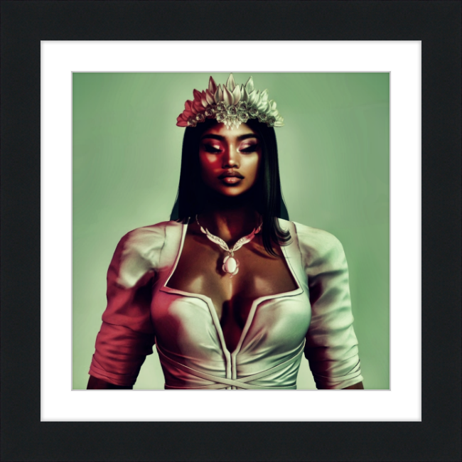 Crowned Love - Framed