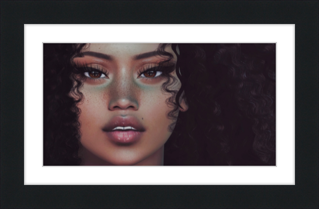Study of Her #5 - Framed