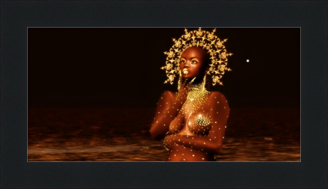 The Goddess #3 - Framed