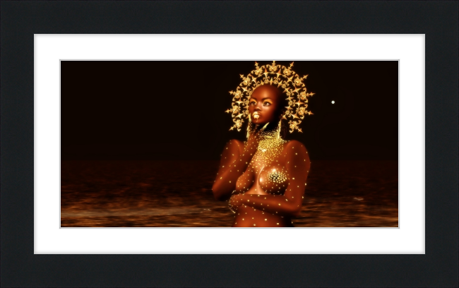 The Goddess #3 - Framed