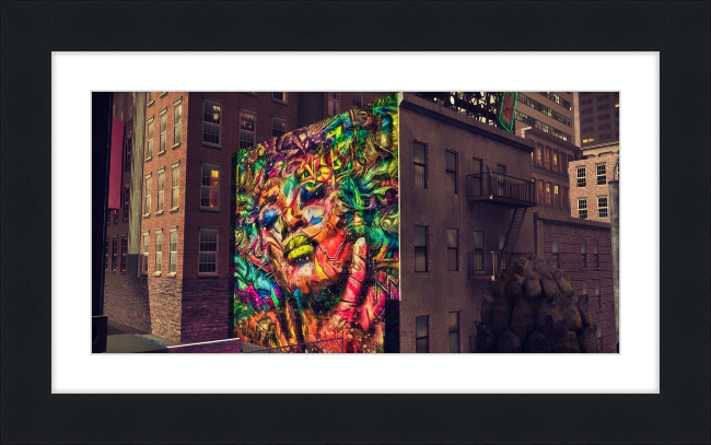 Living For The City #4 - Framed