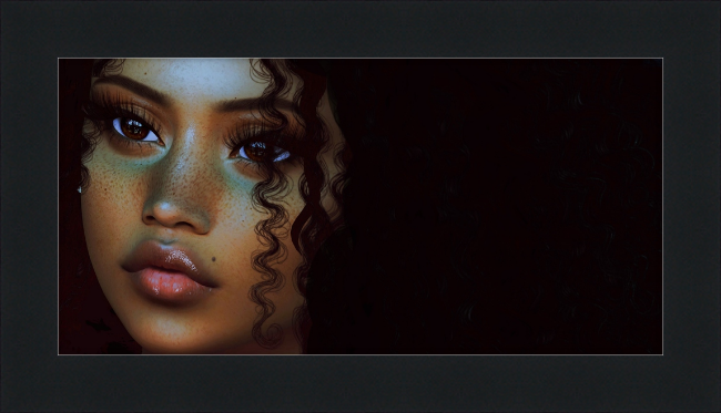 Study of Her #1 - Framed