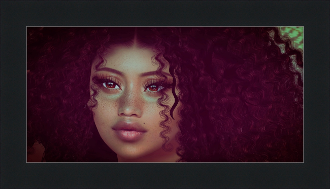 Study of Her #4 - Framed