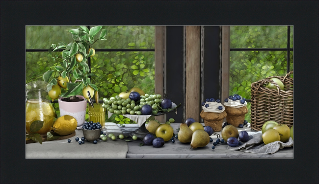 Summer Graze #1 - Framed