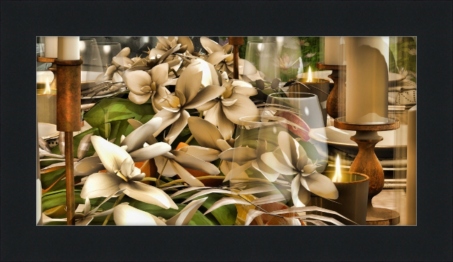 Flowers & Citrus - Framed
