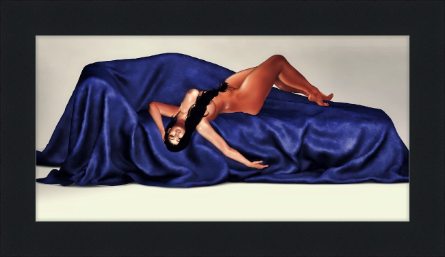 Figure Painting #1 - Framed