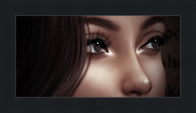 Her Eyes #1 - Framed