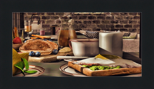 Breakfast in the Wee Hour #2 - Framed