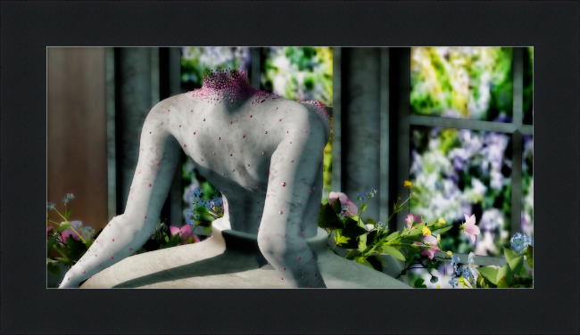 Spring Statue #1 - Framed