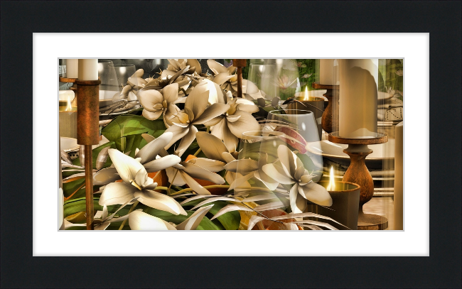 Flowers & Citrus - Framed