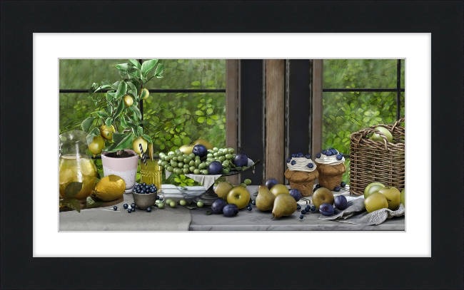Summer Graze #1 - Framed