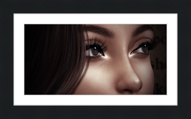 Her Eyes #1 - Framed