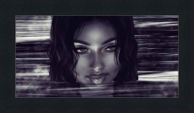 Lady Of The Water #2 - Framed