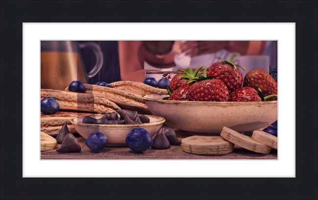 Breakfast in the Wee Hour #1 - Framed