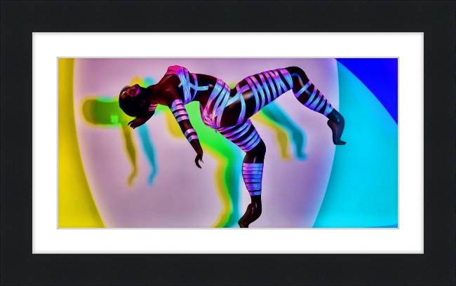 Living Color #1 - Framed