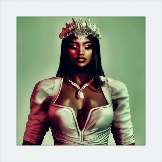 Crowned Love - Framed