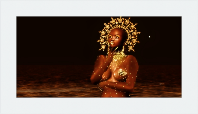 The Goddess #3 - Framed