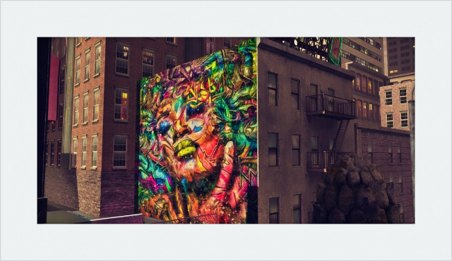 Living For The City #4 - Framed
