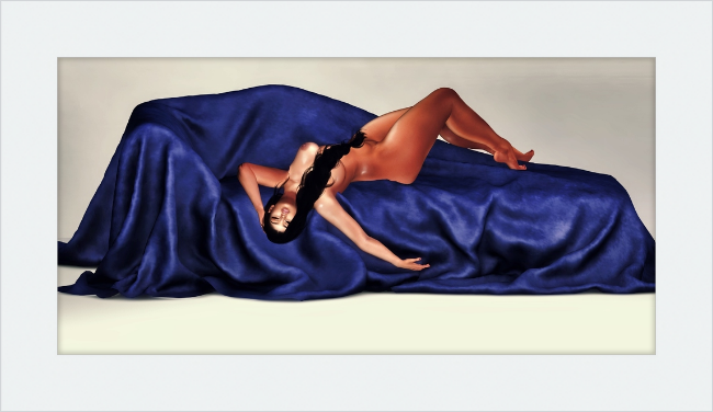 Figure Painting #1 - Framed