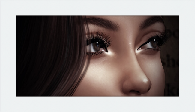 Her Eyes #1 - Framed