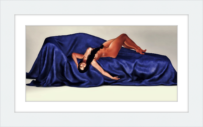 Figure Painting #1 - Framed