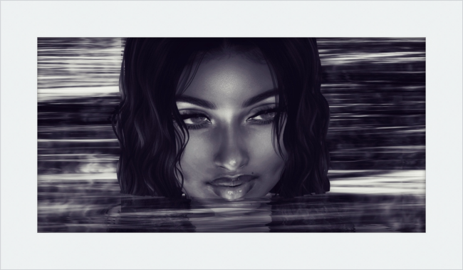 Lady Of The Water #2 - Framed