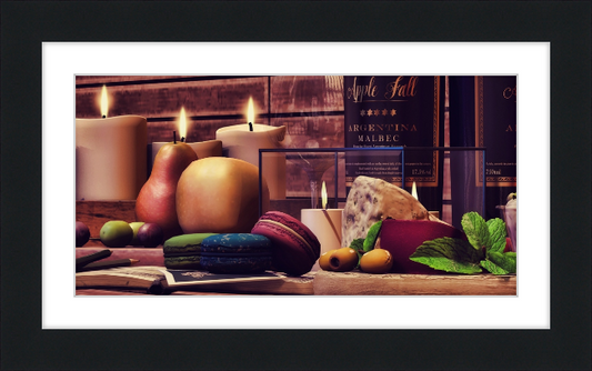 A Night In - Framed