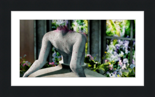 Spring Statue #1 - Framed