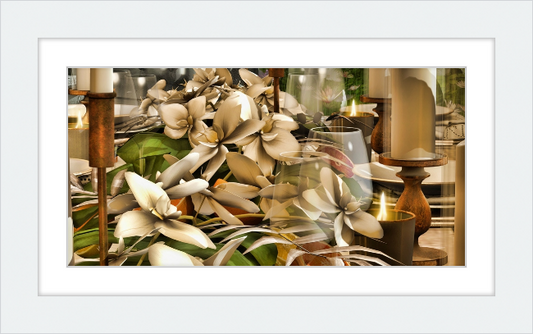 Flowers & Citrus - Framed