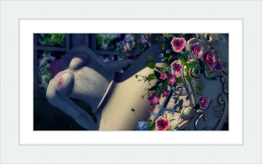 Spring Statue #3 - Framed