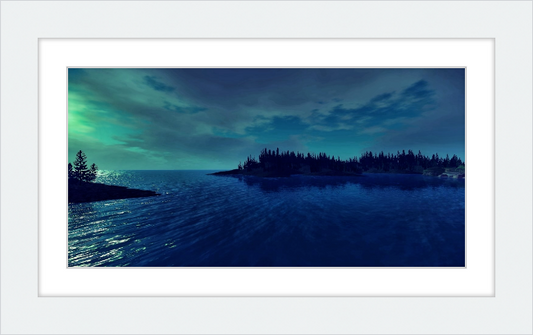 Lake of Peace #1 - Framed